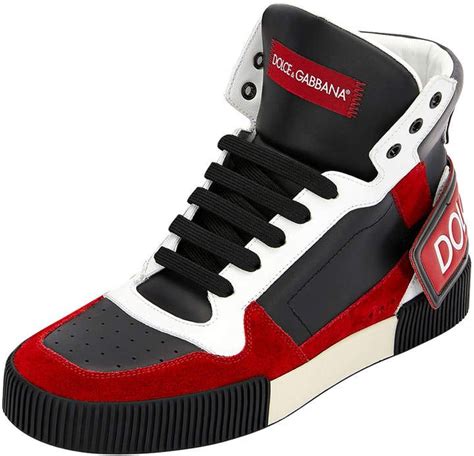 dolce gabbana men's high top sneakers|dolce and gabbana sneakers sale.